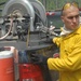 Firefighters at Poinsett Electronic Combat Range