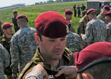 American, British paratroopers jump into history