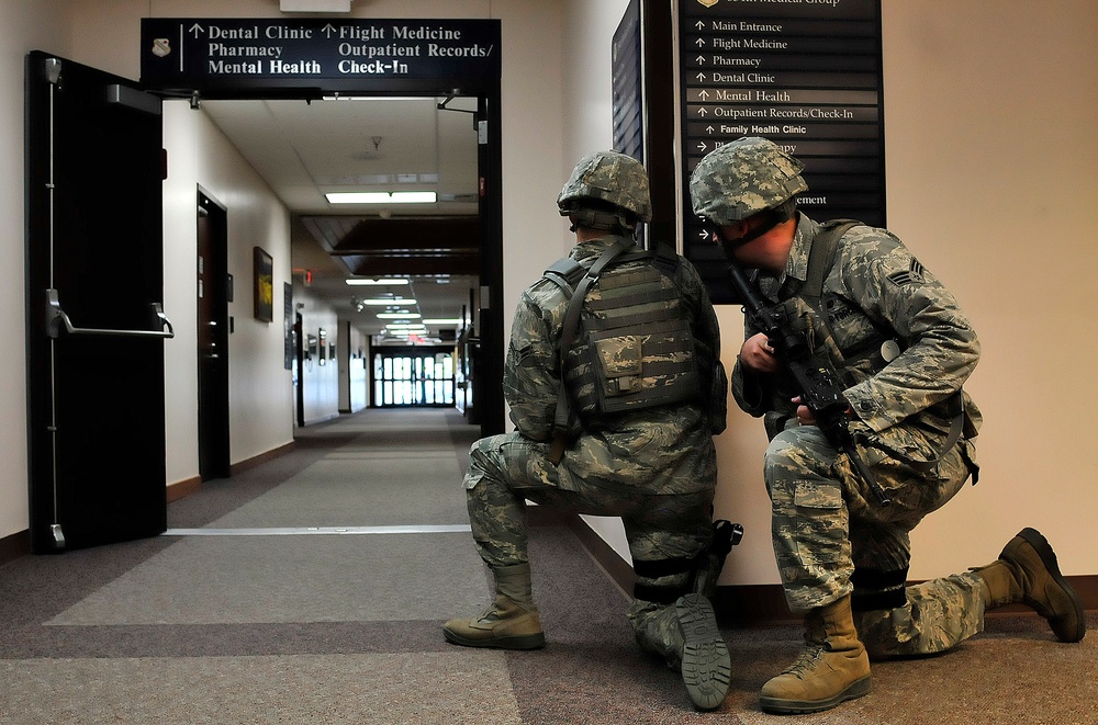 Active shooter exercise tests Eielson’s awareness