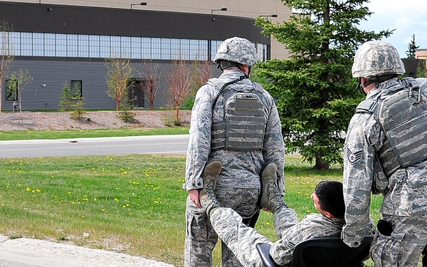 Active shooter exercise tests Eielson’s awareness