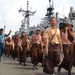 Indonesian Boy and Girl Scouts visit USS Vandegrift