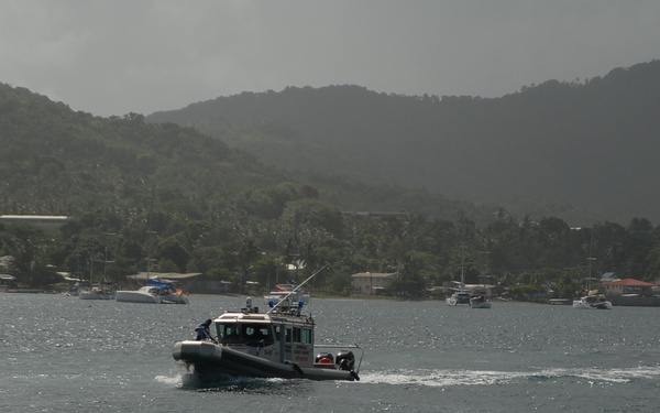 Secure Seas delivery ceremony, Dominica