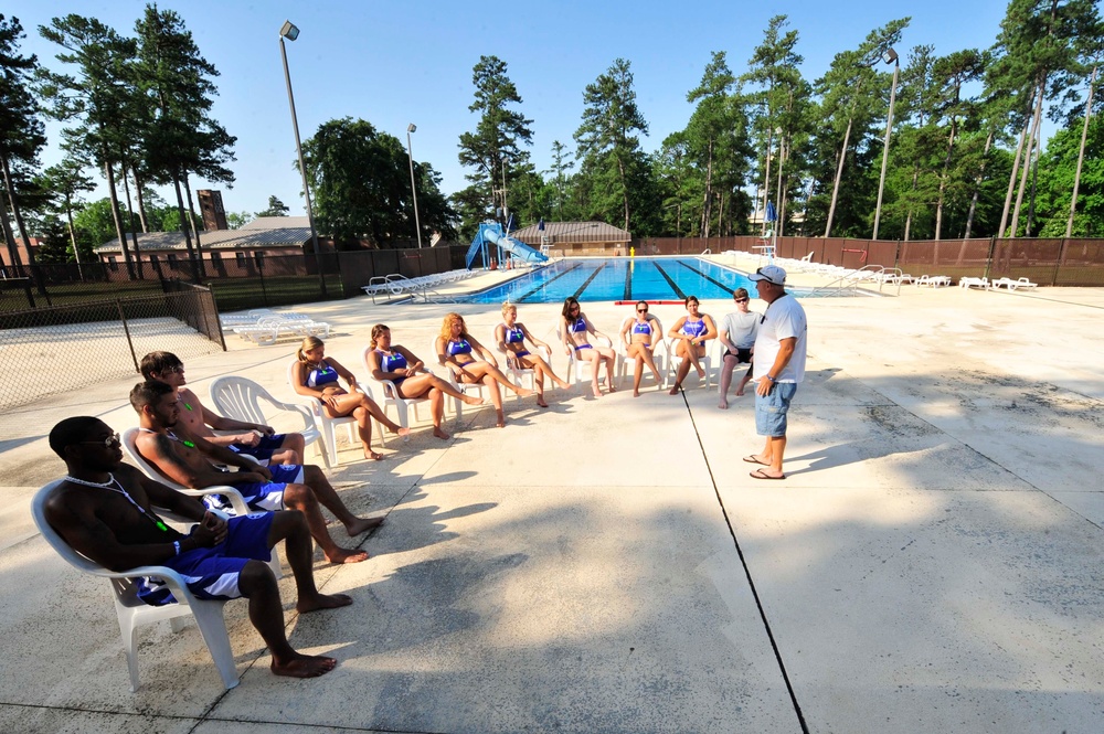 Lifeguard Emergency training at Shaw