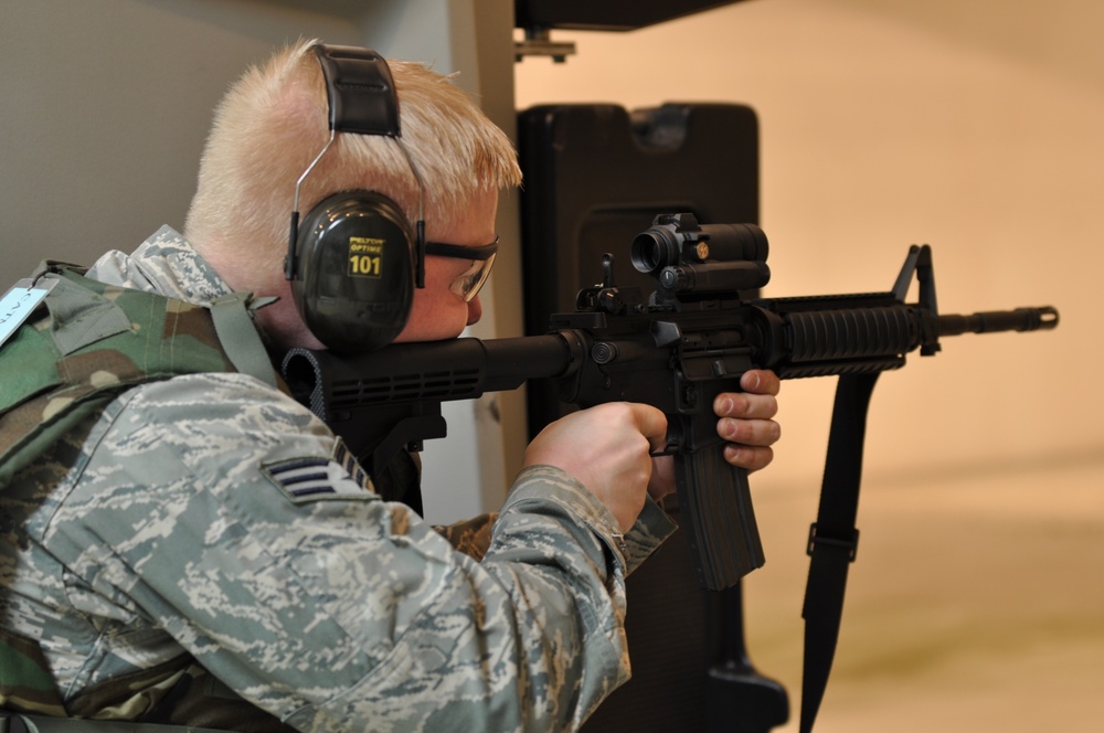 Combat Arms instructors prepare JBER airmen for combat