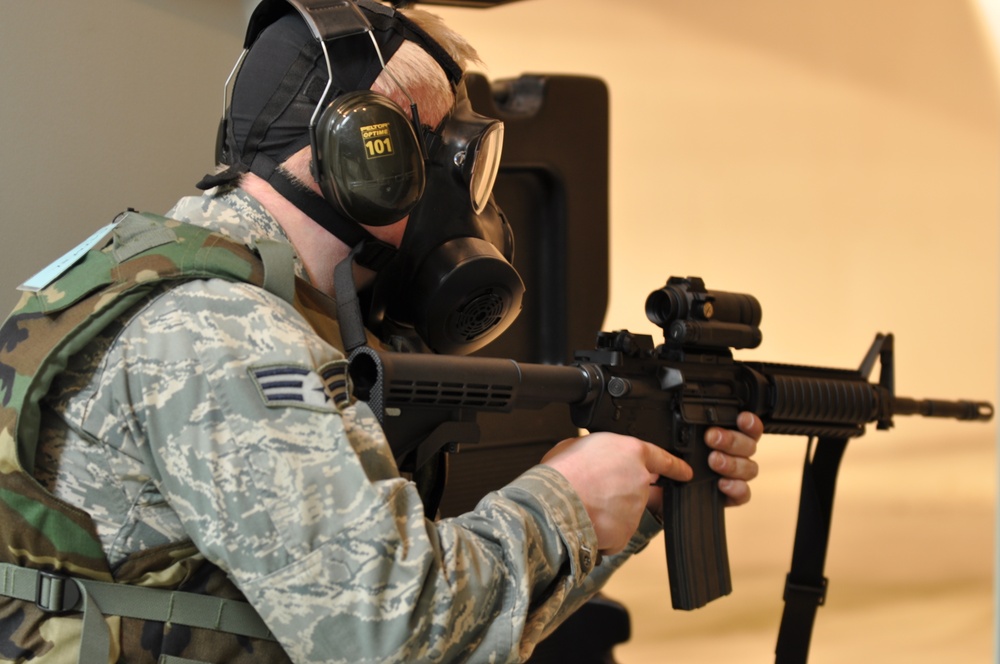 Combat Arms instructors prepare JBER airmen for combat