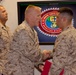 Sgt Augustin Delgado receives the Navy Commendation Medal