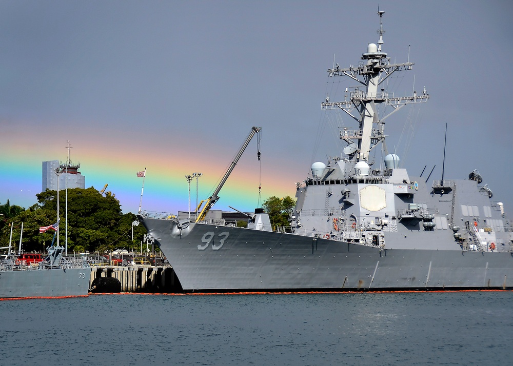 USS Chung-Hoon docked at Joint Base Pearl Harbor-Hickam