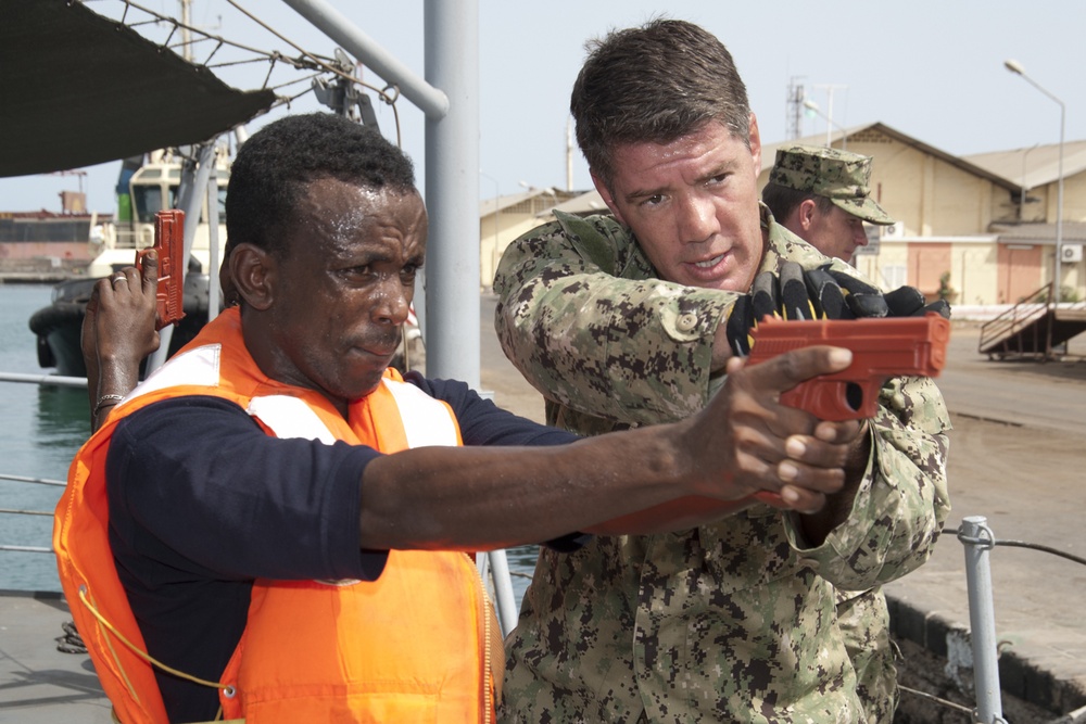 Djiboutian, US Navy VBSS Training