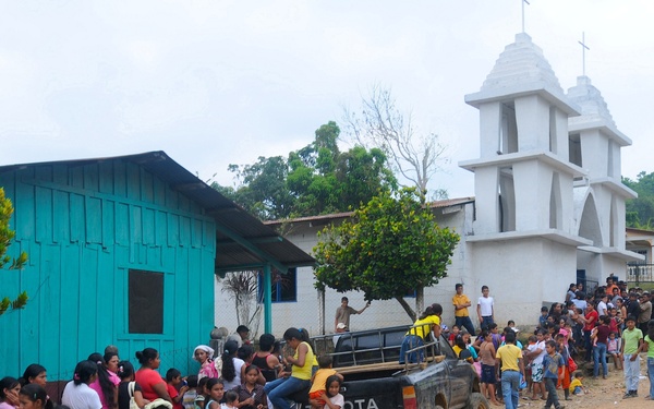 Medical Readiness Training Exercises at San Pedro Sitio, Hounduras