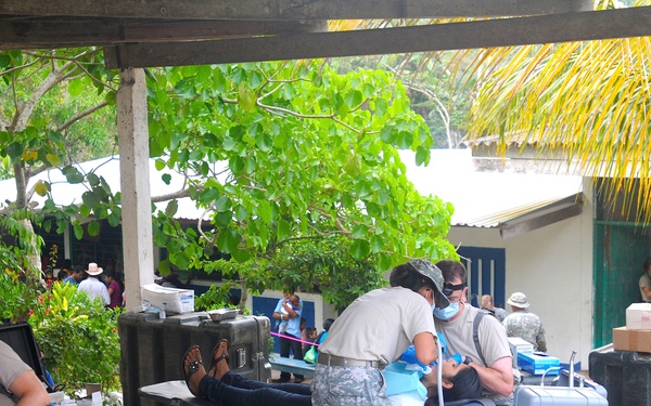 Medical Readiness Training Exercises at San Juan de Sitio, Honduras