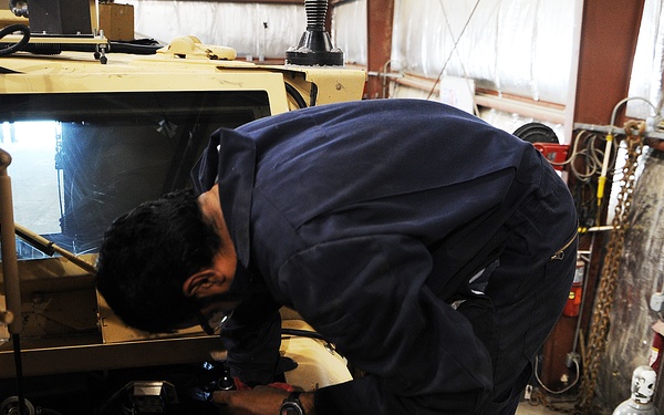 Keeping the wheels rolling, civilians play a key role