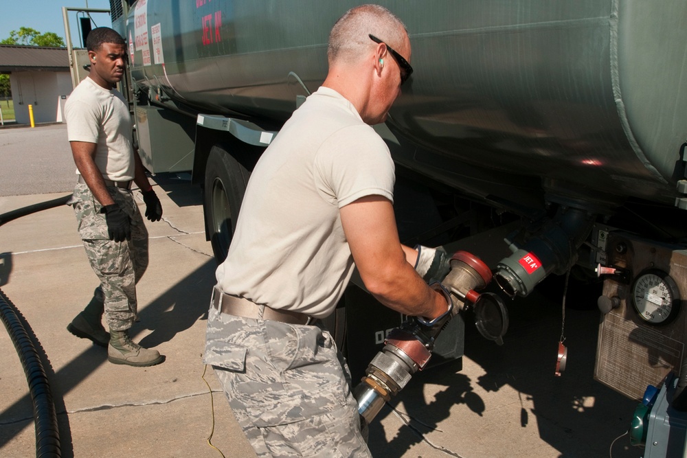 Refueling truck checkpoint inspection