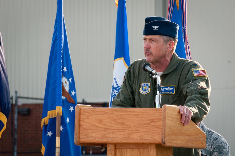 Members of the Kentucky Air National Guard receive awards for meritorious service and academic exellence