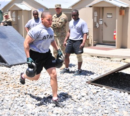 Soldiers ‘go hard’ in Tough Warrior Team Competition