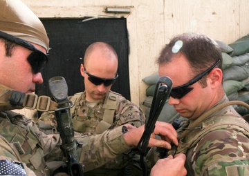 Charlie Company,1st Battalion, 12 Infantry Regiment, 4th Brigade Combat Team, 4th Infantry Division, school visit