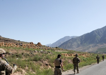 Charlie Company,1st Battalion, 12 Infantry Regiment, 4th Brigade Combat Team, 4th Infantry Division, school visit