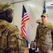 Charlie Company, 1st Battalion, 41st Infantry Regiment pays respects to fallen comrade