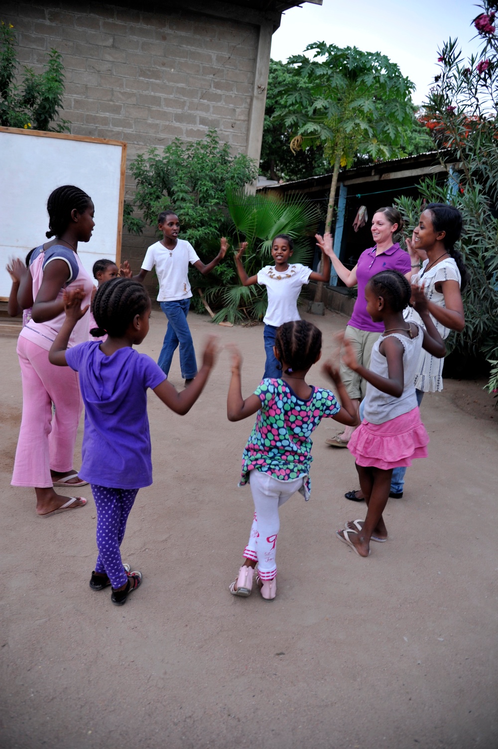 CJTF-HOA soldiers visit girls orphanage