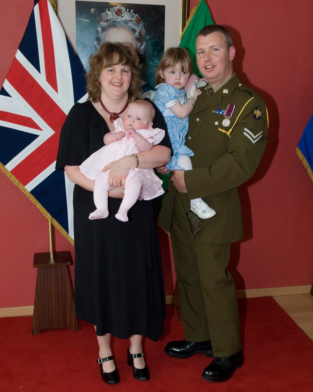 British officers Commendations and National Medals