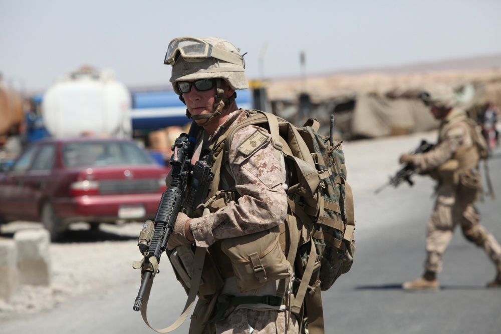 Marines provide Delaram II security