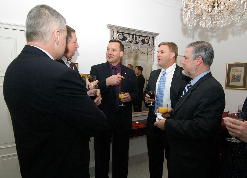 New Year's reception