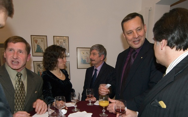 New Year's reception