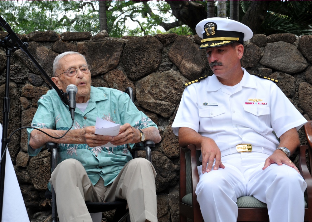 Ceremony at US Pacific Fleet headquarters