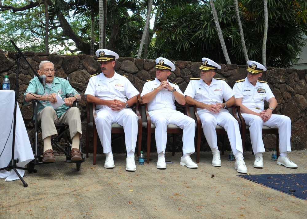 Ceremony at US Pacific Fleet headquarters