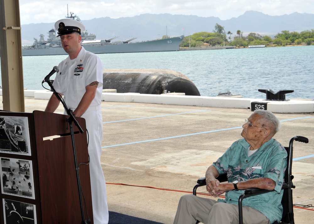 Ceremony at US Pacific Fleet headquarters