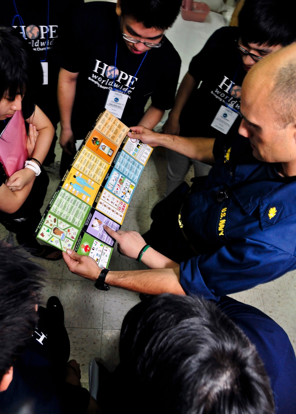 USNS Mercy participates in Pacific Partnership 2012