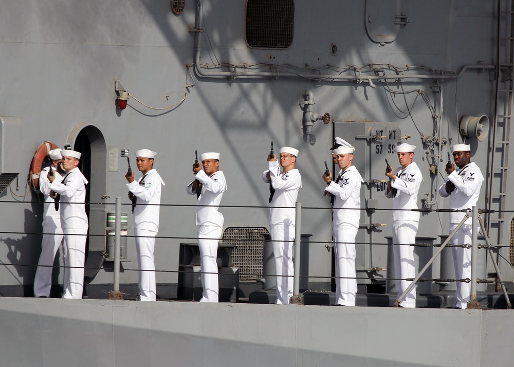 USS Enterprise remembers the Battle of Midway