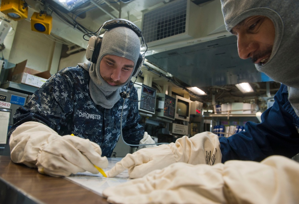 USS Cape St. George action