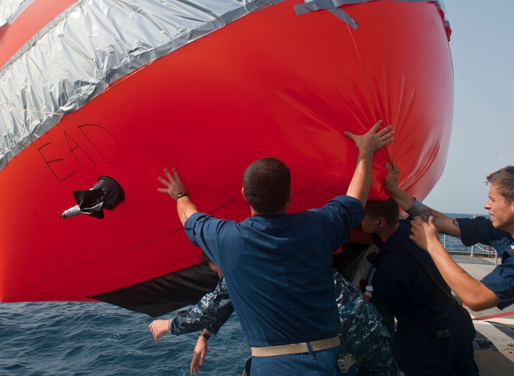 USS Cape St. George action