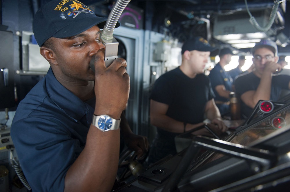 USS Cape St. George action