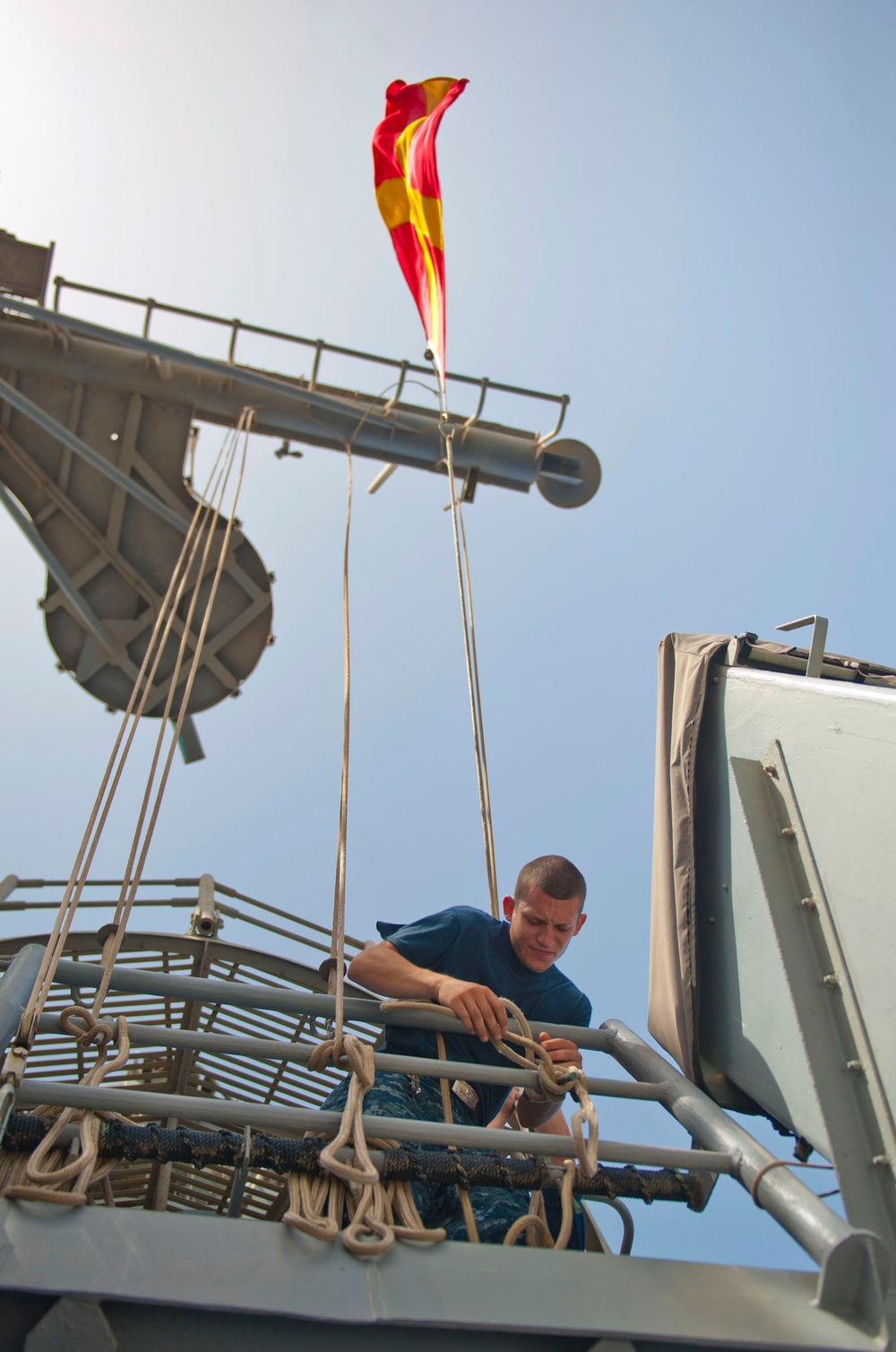 USS Cape St. George action