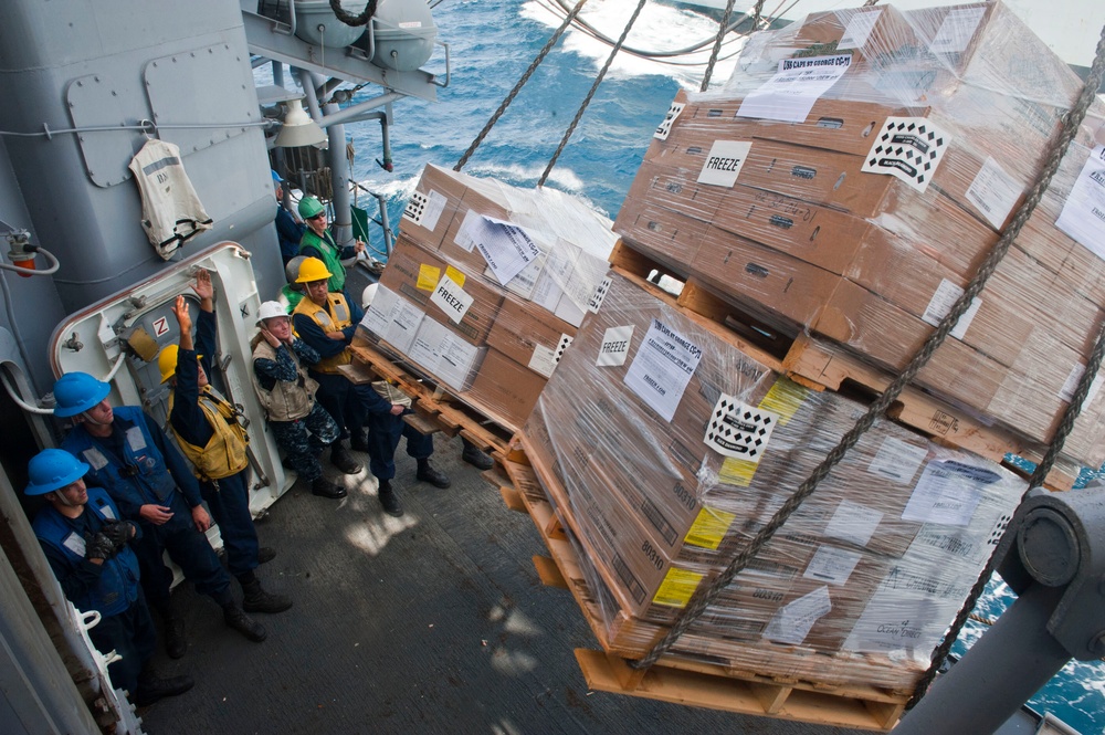 USS Cape St. George action