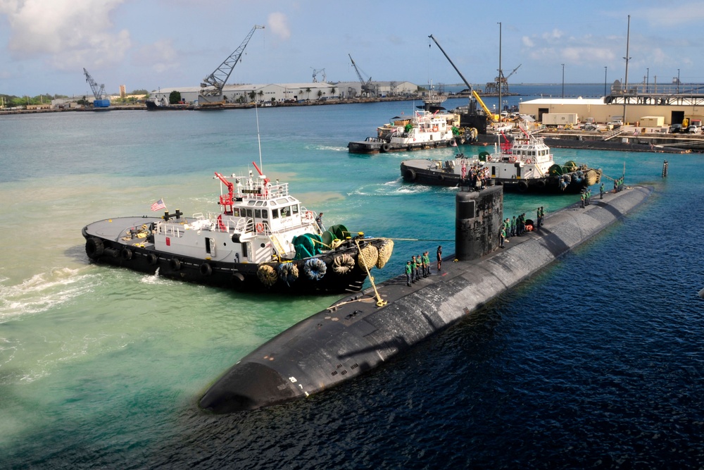 USS Tucson activity