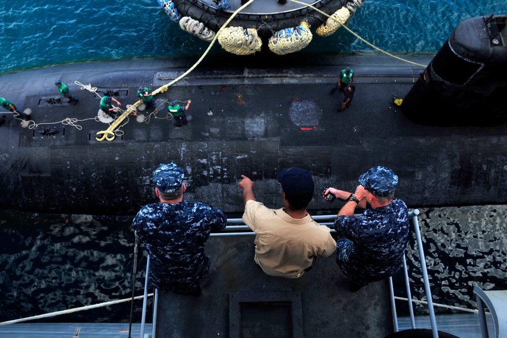 USS Tucson activity
