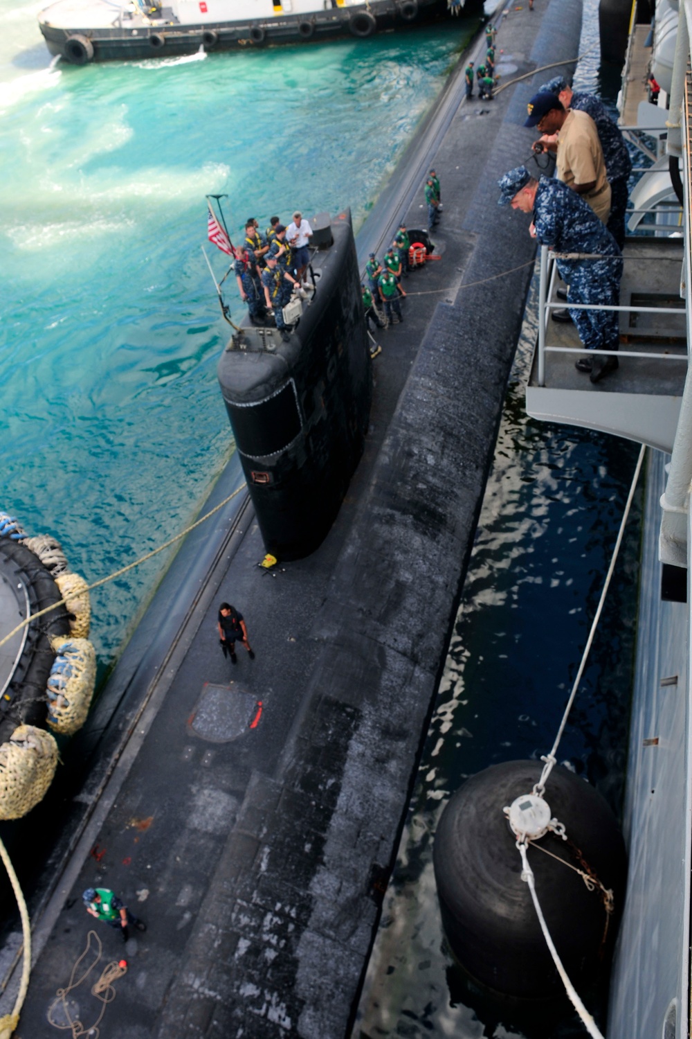 USS Tucson activity