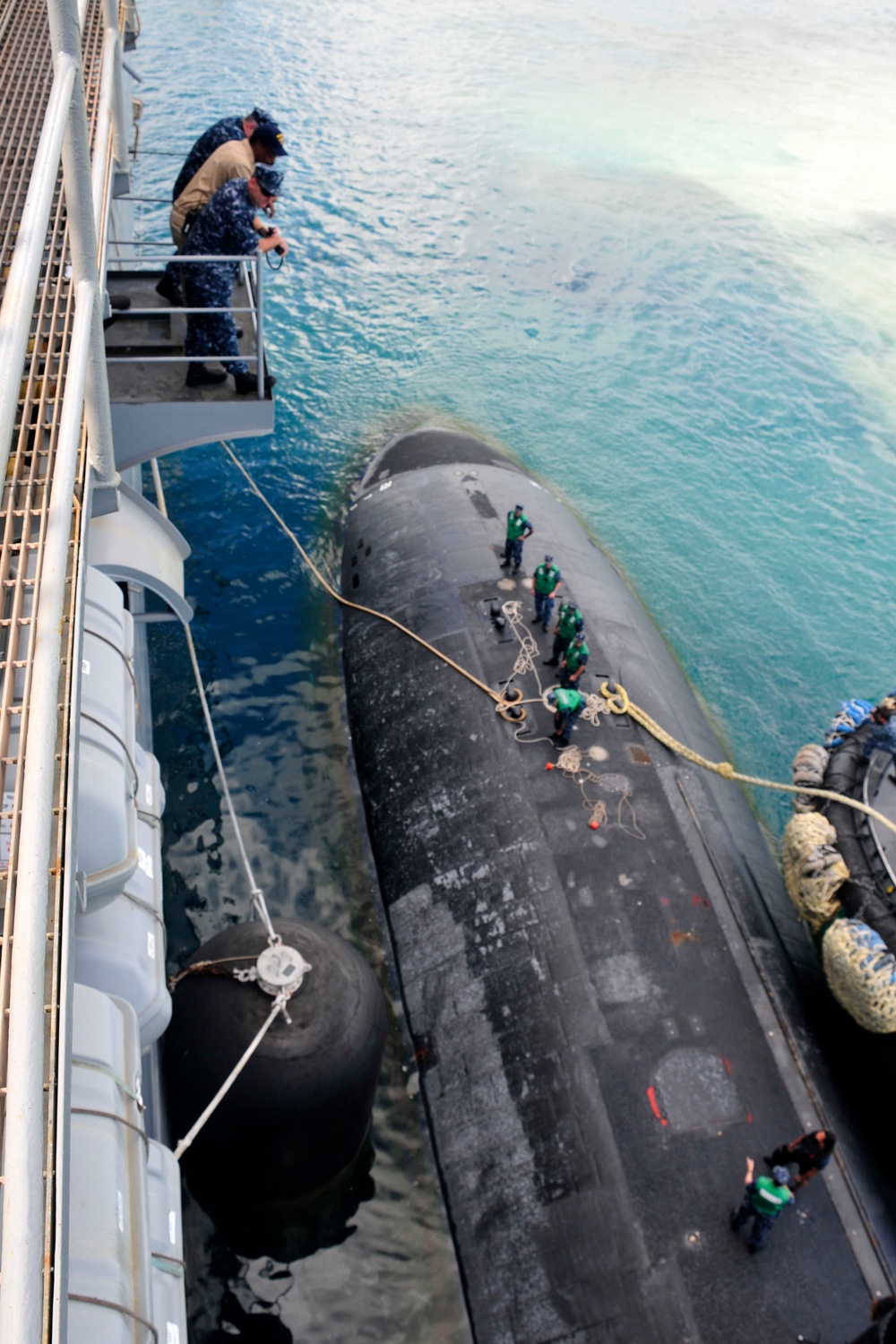 USS Tucson activity
