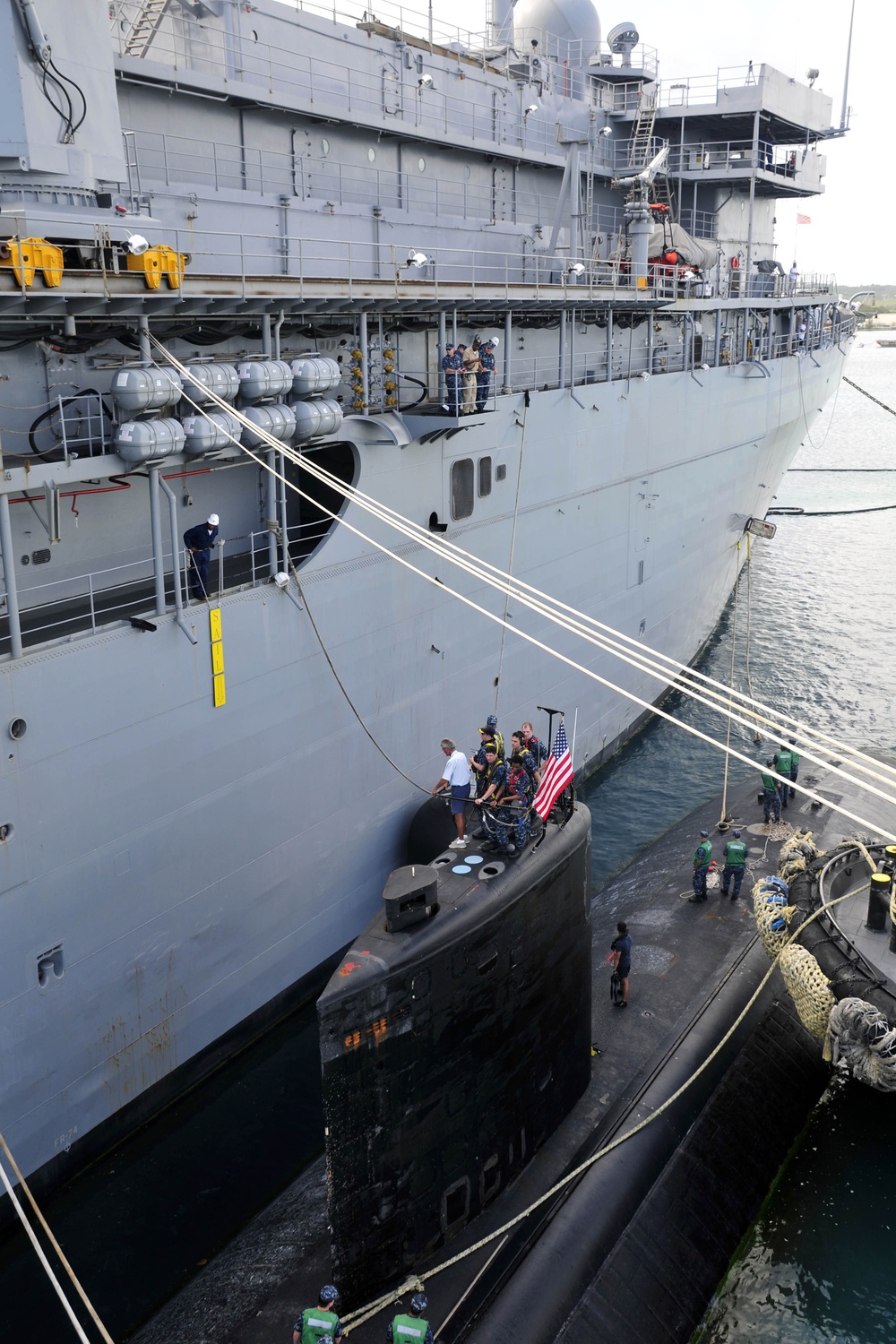 USS Tucson activity