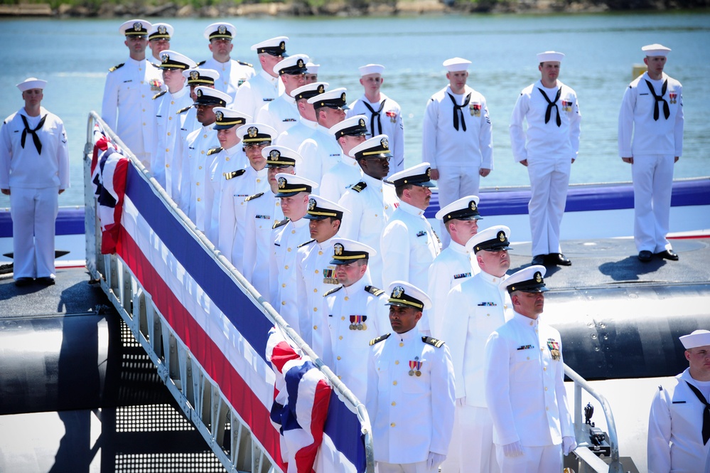 Commissioning ceremony