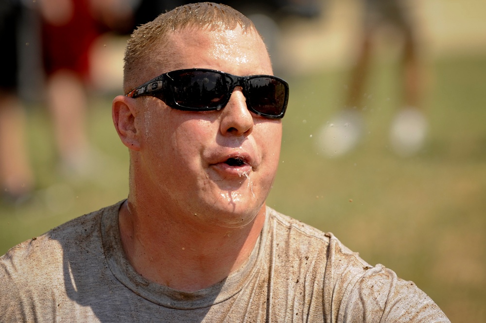 Sports day brings dunks, spikes, strikes to Incirlik