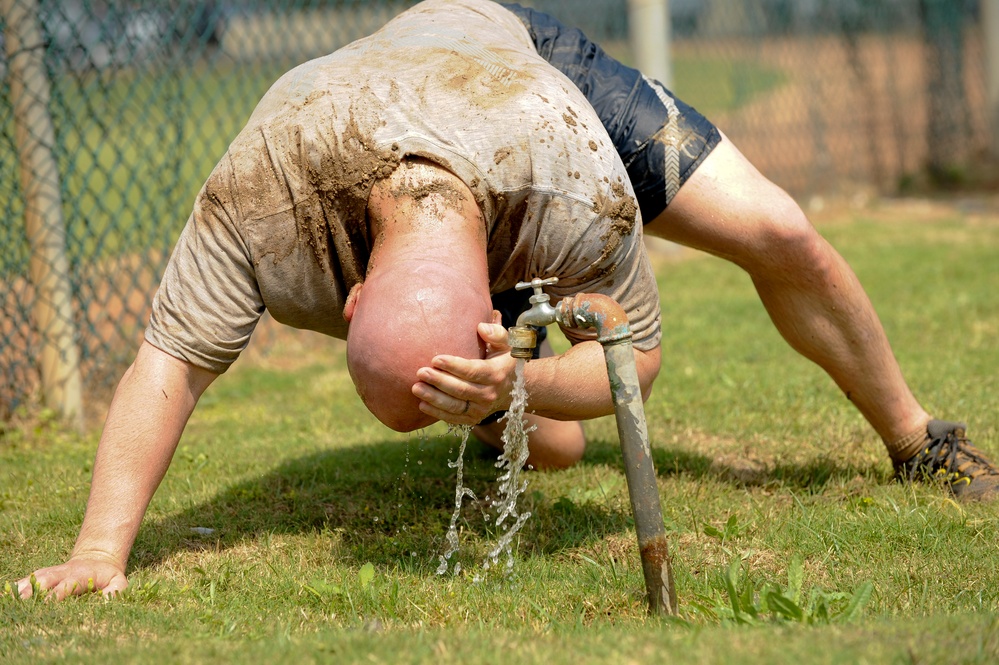 Sports day brings dunks, spikes, strikes to Incirlik