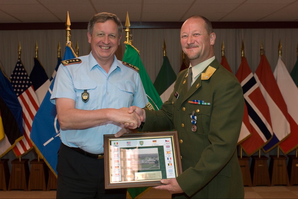 NATO MSM Award Ceremony for Brig. Roy Hunstock