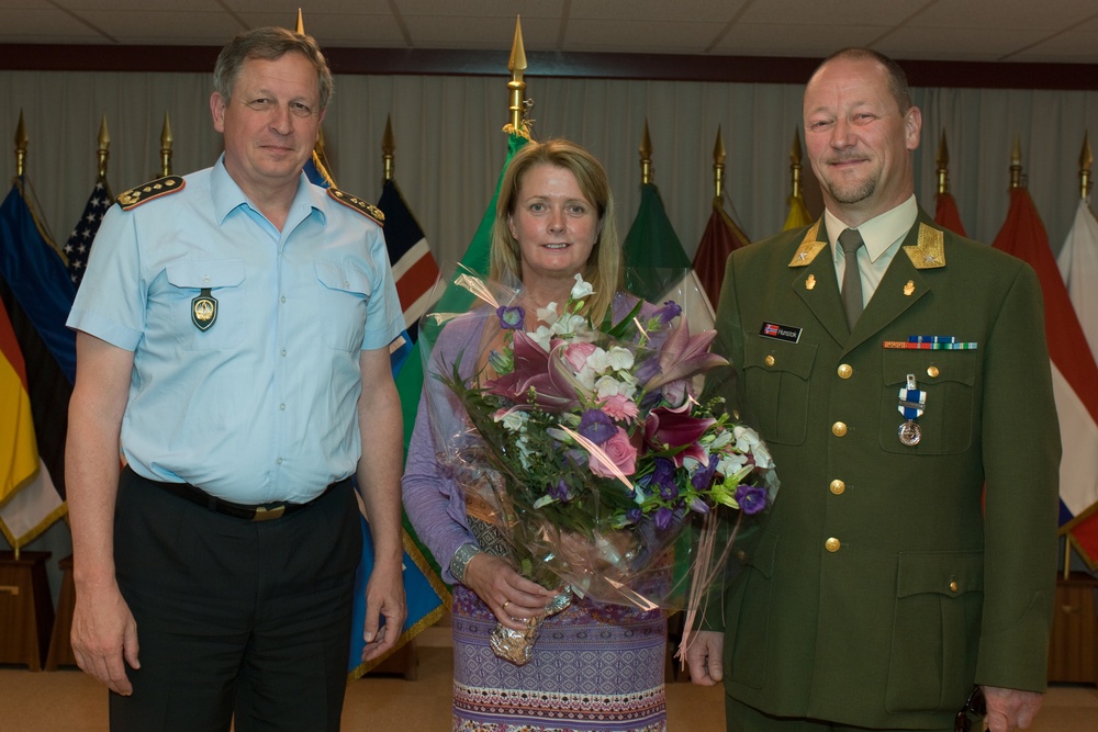 NATO MSM Award Ceremony for Brig. Roy Hunstock