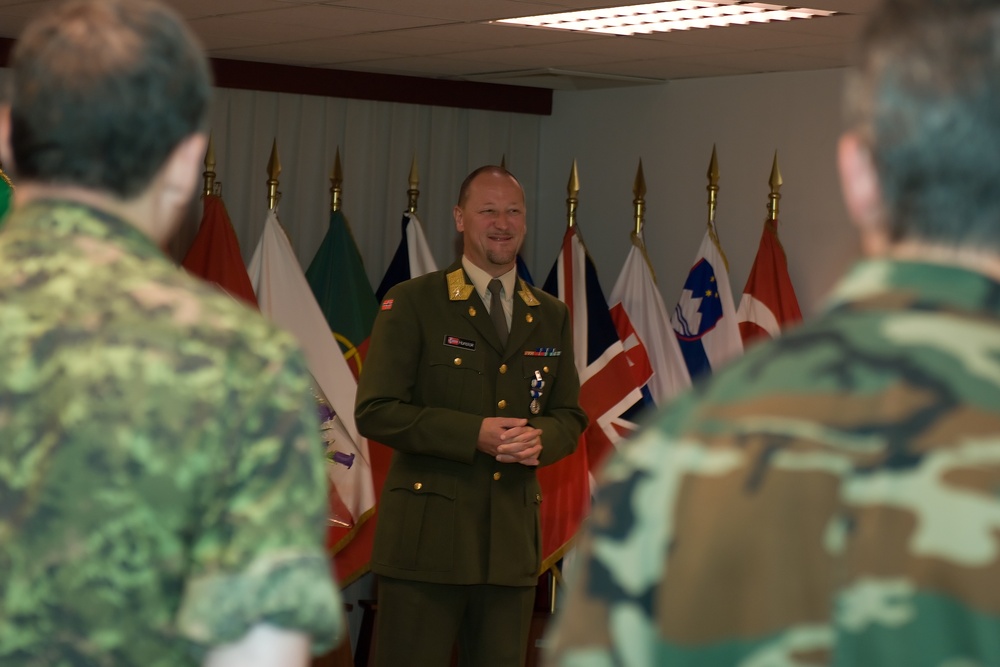 NATO MSM Award Ceremony for Brig. Roy Hunstock