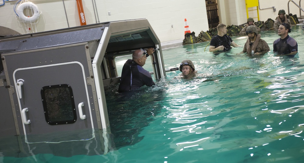 Underwater Egress Training Course / HELO Dunker