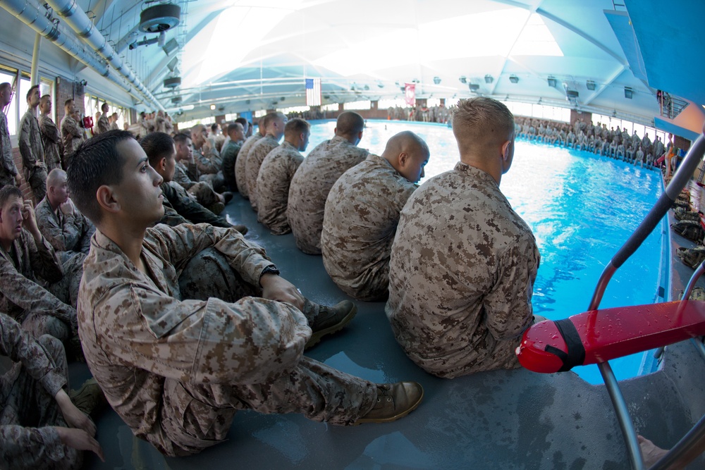 Marine Corps Water Survival Training