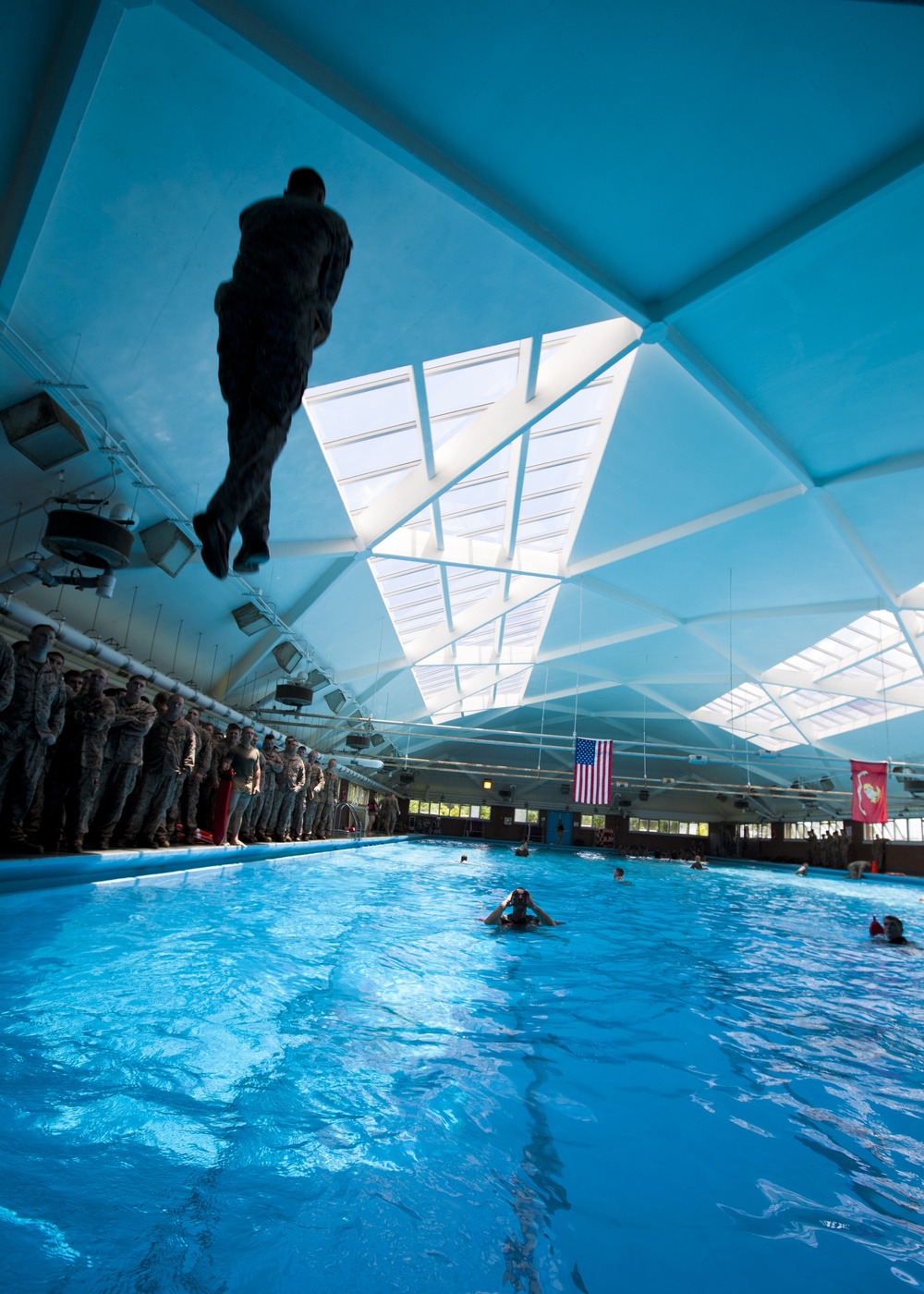 Marine Corps Water Survival Training